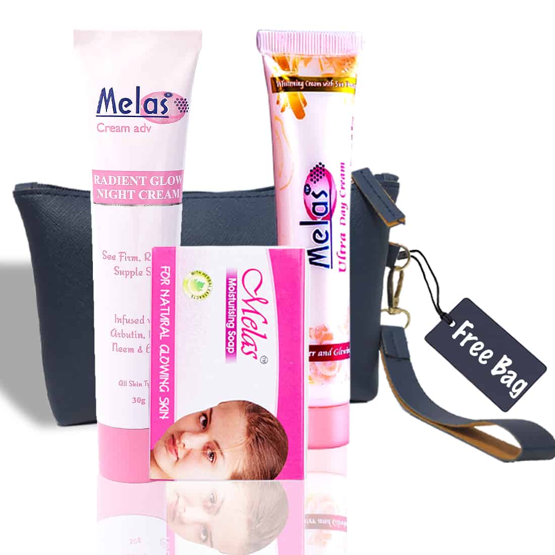 Melas Beauty Secret Kit (Dry Skin) For Fresh Glowing And Hydrated Skin