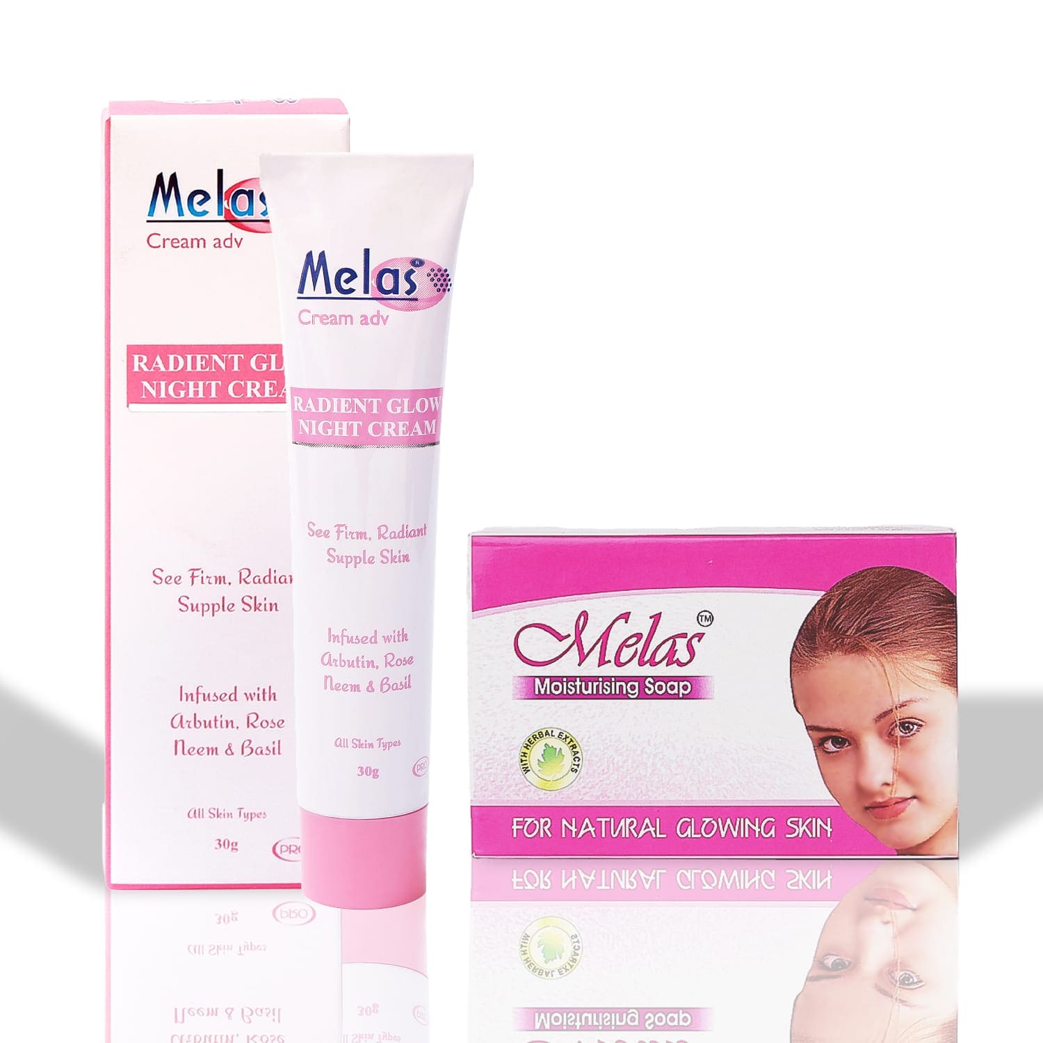 Melas Perfect skincare combo(Night cream & Soap)| For Dry Skin |Glowing and Hydrated Skin|